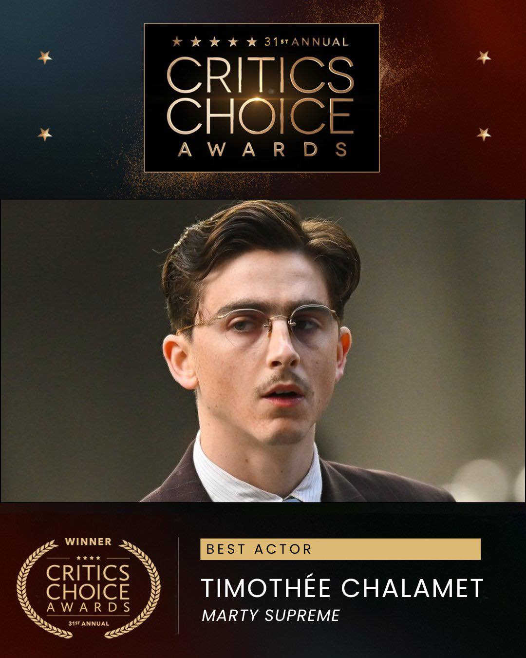 🏆������ ������ ������ ������ �� Critics Choice Awards �� ���-����� ������ �� ������ �� ��� ����������� �����