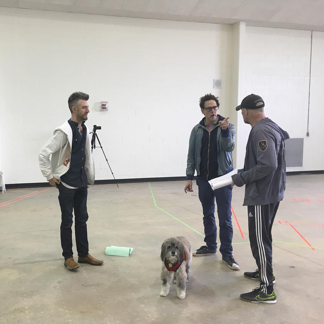 Нови снимки от снимачната площадка на „Пазители на галактиката 2”