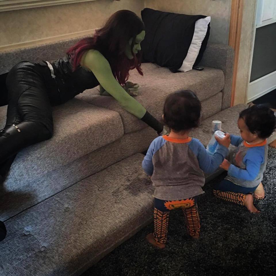 Нови снимки от снимачната площадка на „Пазители на галактиката 2”