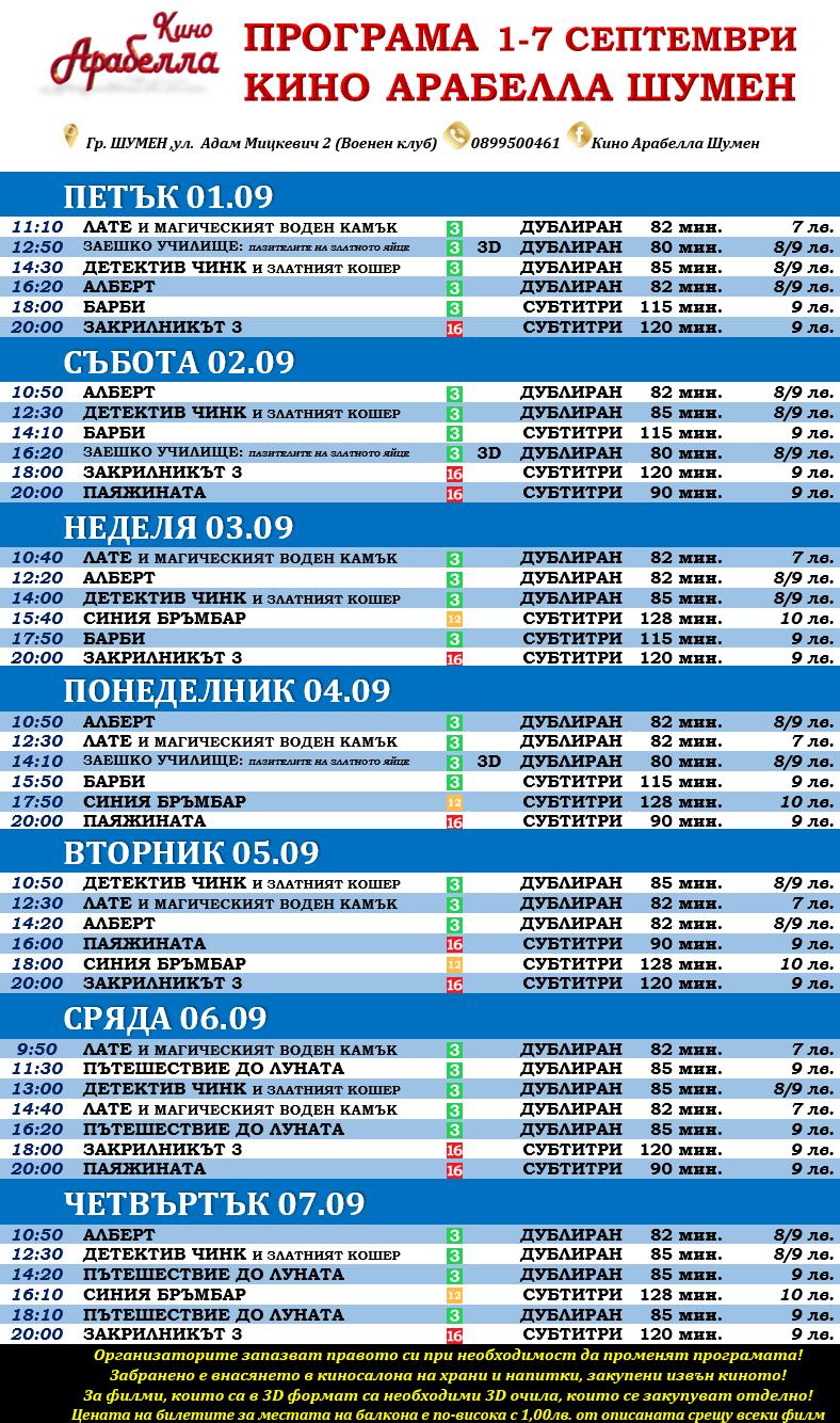 Latona Cinema :      01-07  2023