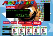 Супер Марио видео покер