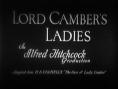 ������ �� ���� �������, Lord Camber's Ladies