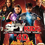 „Деца шпиони: Краят на времето”  е първият 4D филм у нас