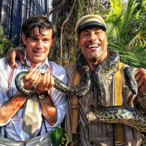 Първа снимка на Дуейн Джонсън и Джак Уайтхол от „Jungle Cruise“